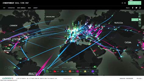 Real Time Cyber Threat Maps - YouTube