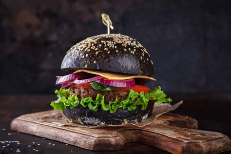 Vegan Black Burger Bun Launch - Brital