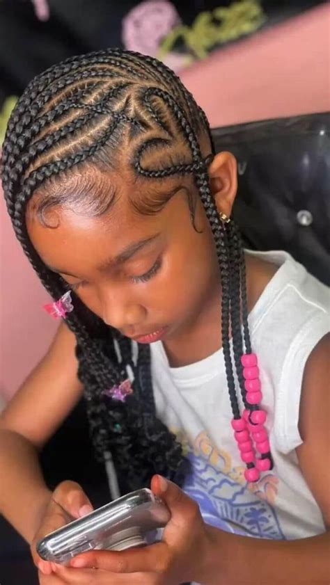 African Braids Hairstyles For Kids