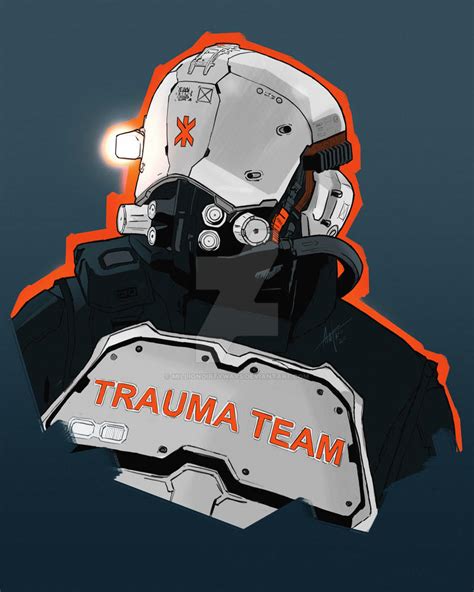 Trauma Team (Cyberpunk 2077) by milliondirtyways on DeviantArt