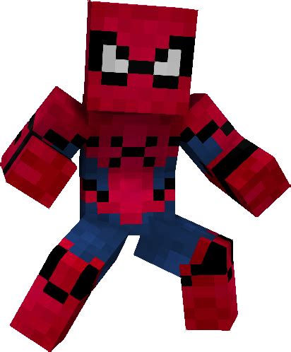 Download Hd Preview - Skin De Spiderman Homecoming Minecraft PNG Image with No Background ...