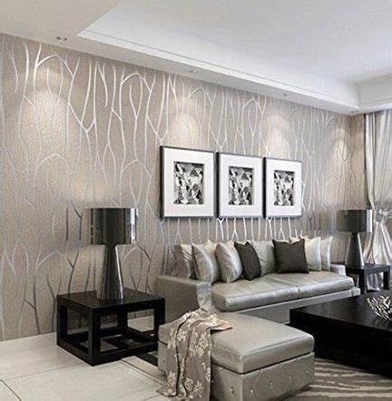 Trendy Wall Paper Modern Livingroom Ideas | Home living room wallpaper, Modern wallpaper living ...