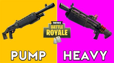 New Pump Shotgun vs Heavy Shotgun - YouTube