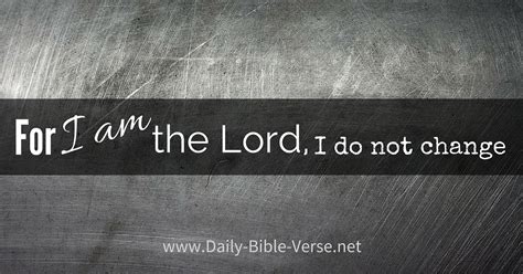 Daily Bible Verse | God | Malachi 3:6 (NKJV)