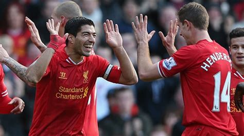 Luis Suarez scores twice to send Liverpool top: EPL | CBC Sports