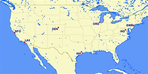 The Complete List of Hubs / Focus Airports of Major Airlines in North America | TripPlus