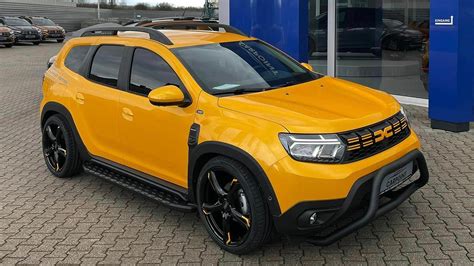 Dacia Duster Gets A Low-Ride Sporty Makeover With CarPoint Yellow ...