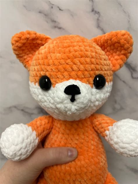 Fox Plush, Crochet, Amigurumi - Etsy