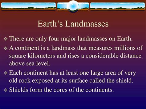 PPT - Earth’s Landmasses PowerPoint Presentation, free download - ID:678703