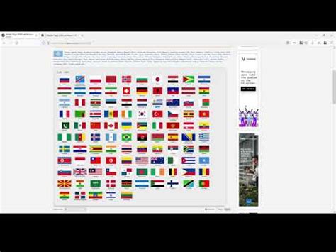 Seterra World flags (difficult) quiz speedrun - YouTube