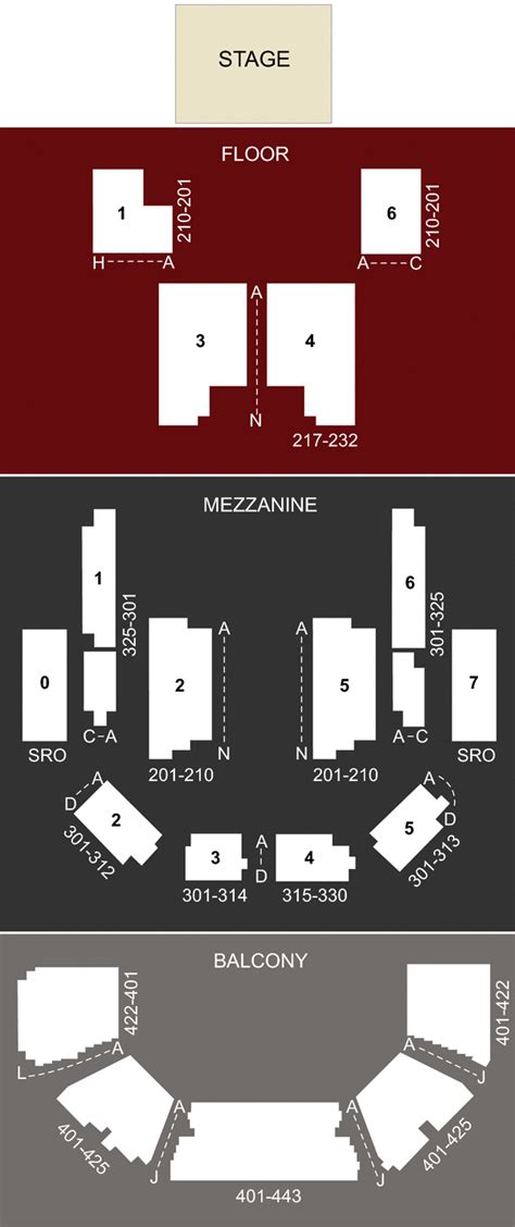 Moody Theater Austin Texas Seating Chart | Elcho Table