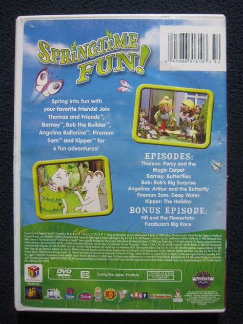 Hit Favorites: Springtime Fun [DVD] Barney Thomas Tank Bob Builder 45986316103 | eBay