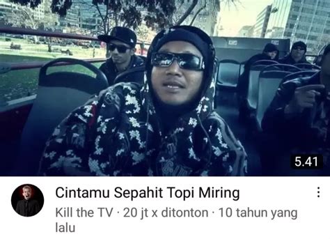 Puisi Mendalam Sindhunata Di Lagu 'Cintamu Sepahit Topi Miring' Milik Jogja Hiphop Foundation ...