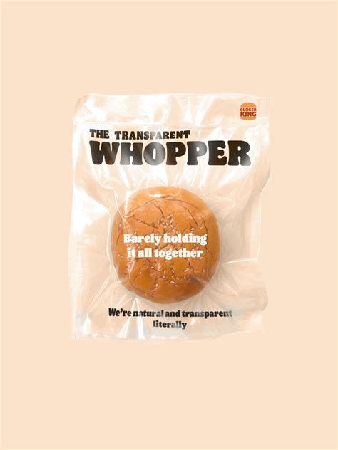 The Transparent Whopper | Advertising Campaign on Behance