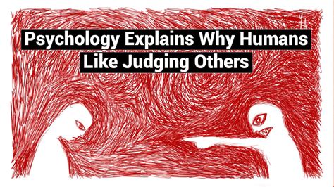 Psychology Explains Why Humans Like Judging Others