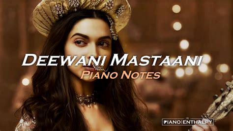 Deewani Mastani | BAJIRAO MASTANI | Piano Notes