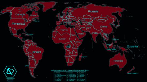 Map of United Soviet Federation, 2072 : TNOmod