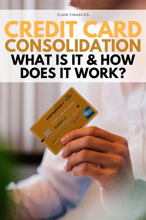 Credit Card Consolidation: What Is It and How Does It Work? - Plain Finances | Credit card ...