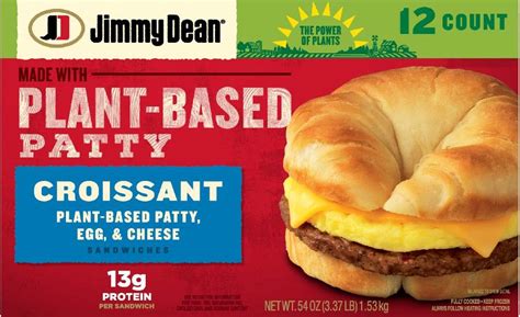 Jimmy Dean brand breakfast offerings expand with introduction of new plant-based patty breakfast ...