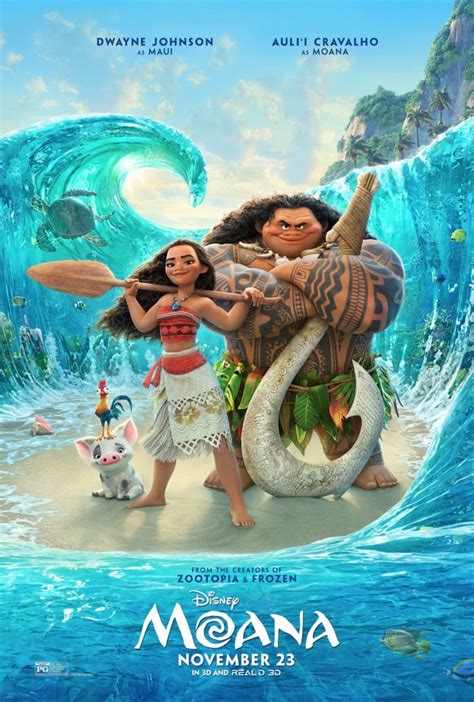 The Rock Reveals A New Poster For Moana – DisKingdom.com