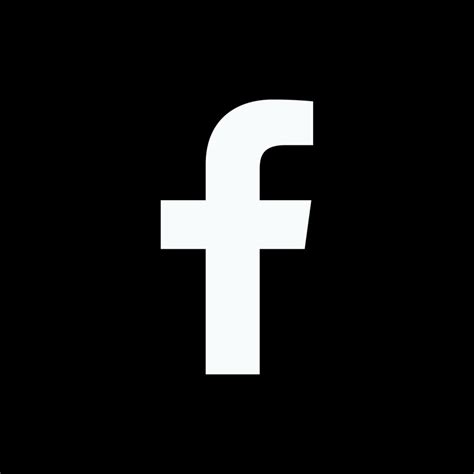 Facebook black icon | App icon design, Mobile app icon, Iphone icon