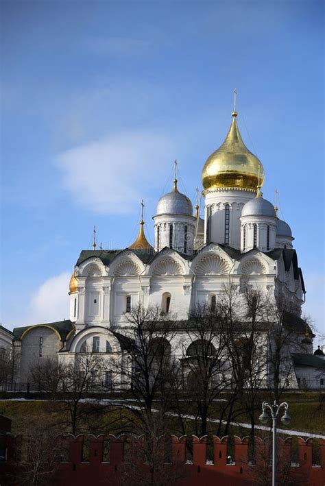 Architecture of Moscow Kremlin. Popular Landmark. Stock Image - Image of beautful, basil: 141956949