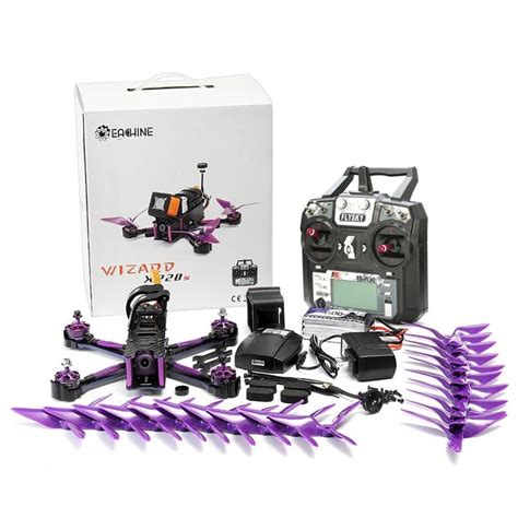FPV Racing Drone Kit Eachine Wizard X220S With Flysky FS-i6X Transmitter | Fpv drone racing, Fpv ...