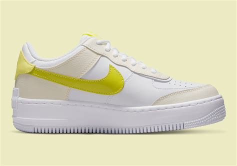 Nike Air Force 1 Shadow Yellow DJ5197-100 | SneakerNews.com