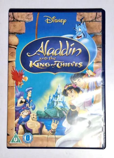 ALADDIN AND THE King of Thieves DVD Disney Animated Film £2.25 ...