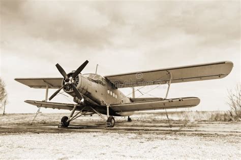 Old Airplane stock image. Image of timer, vintage, turbine - 8460793