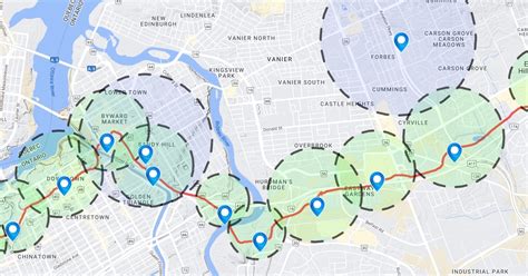 Ottawa LRT phase 1 : Scribble Maps