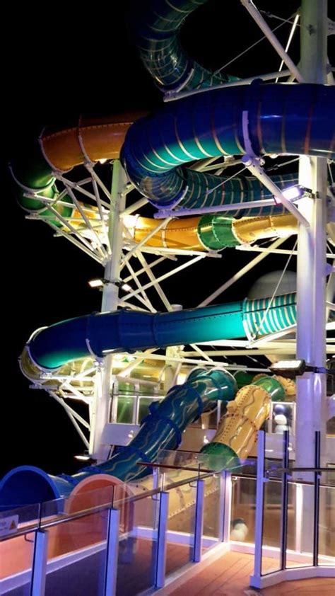 Photo tour of water slides on Royal Caribbean's Adventure of the Seas | Royal Caribbean Blog