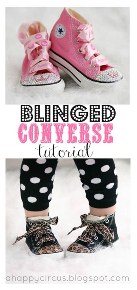 DIY Blinged Converse Shoes - U Create