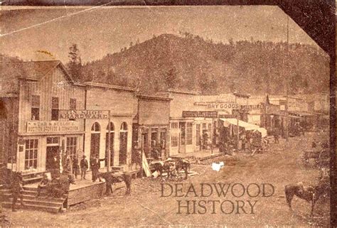 Deadwood Main Street, Star & Bullock Store, ca. 1877 History Facts, World History, Deadwood ...