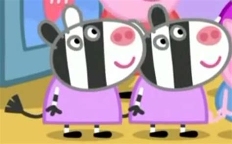 Zuzu & Zaza Zebra | Peppa Pig Wiki | Fandom