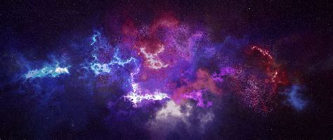 Download wallpaper 2560x1080 outer space, galaxy, constellation dual wide 1080p hd background