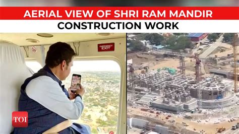 Maharashtra deputy CM Devendra Fadnavis shares aerial view of Shri Ram ...