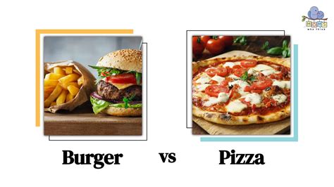 Pizza Vs Burger - The Kitchened