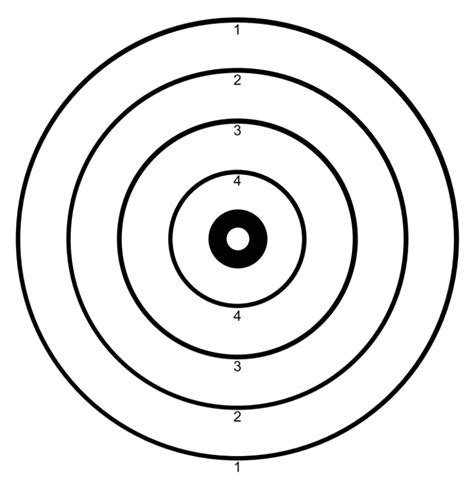 Printable Targets For Shooting - ClipArt Best