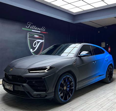 2021 Lamborghini Urus Matt Blue & Black, Unique Beauty