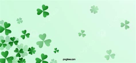 St Patrick S Day Light Green Shamrock Background, St Patricks Day ...