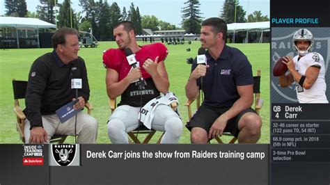 Oakland Raiders quarterback Derek Carr explains how brother David helps ...