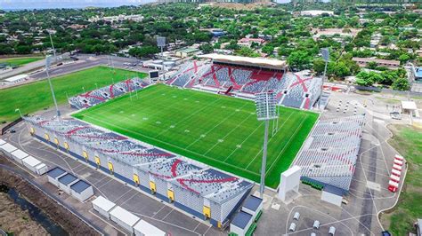 Papua New Guinea National Football Stadium sports field lighting design