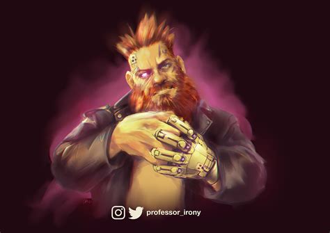 ArtStation - Shadowrun - Dwarf Rigger