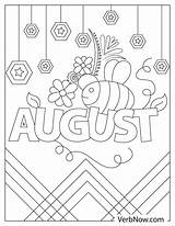 Free AUGUST Coloring Pages For Download Printable PDF sketch template