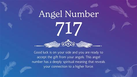 Angel Number 717 Meaning and Symbolism - Numerology Sign