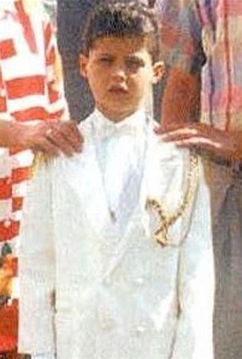 Famous Celebrity Photos: Christiano Ronaldo childhood pic