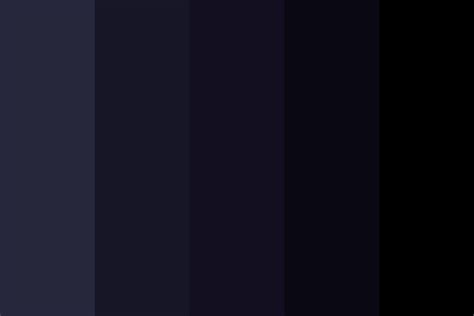 Dark color palette, Black color palette, Color palette