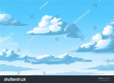 Vector Clouds Stock Vector (Royalty Free) 310635362 | Shutterstock