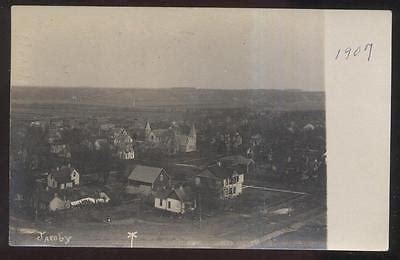 1910s RP POSTCARD SIOUX RAPIDS IA/IOWA TOWN VILLAGE BIRDS EYE AERIAL ...